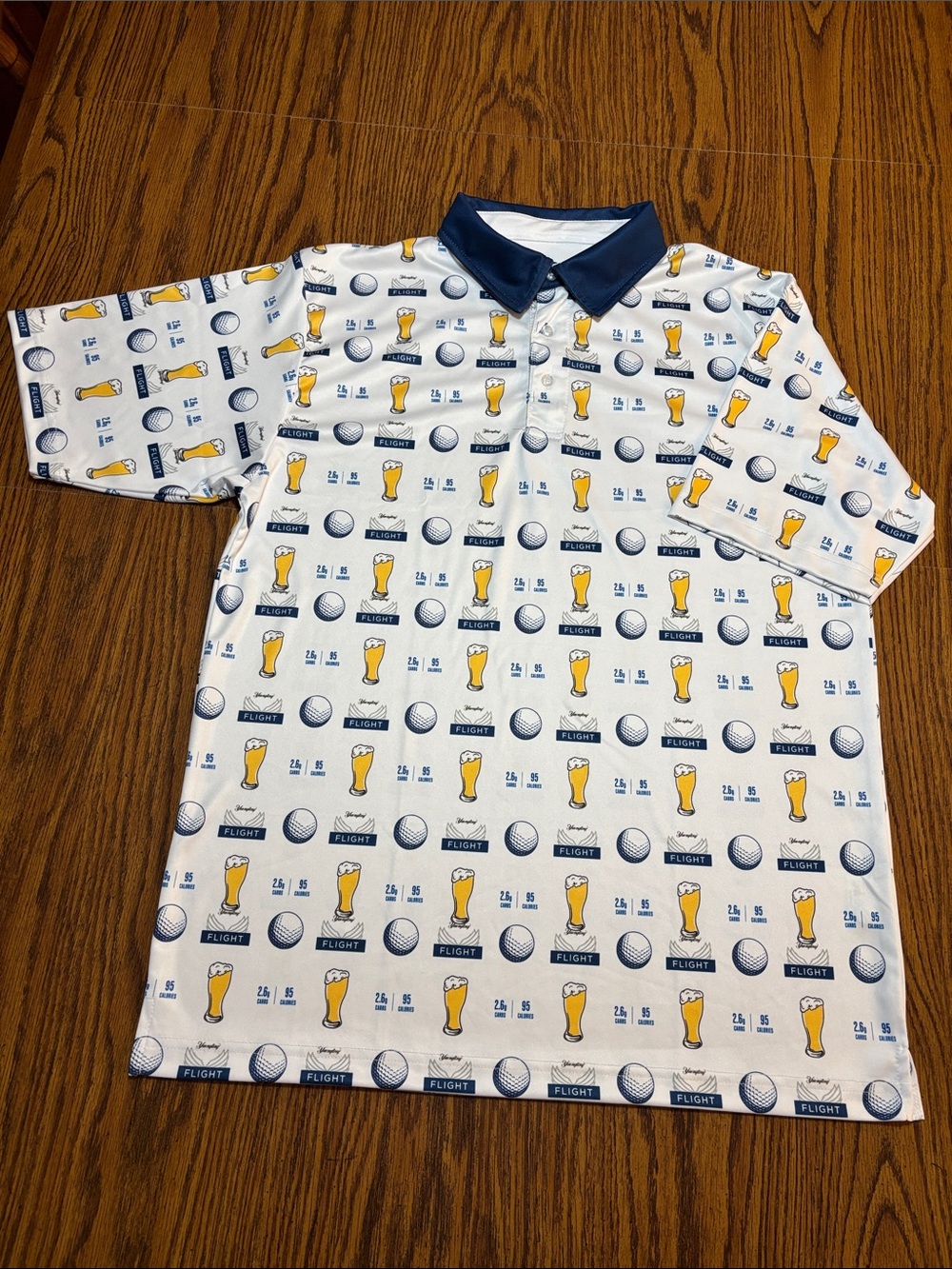 Eversole Run  Yuengling Flight men’s golf polo